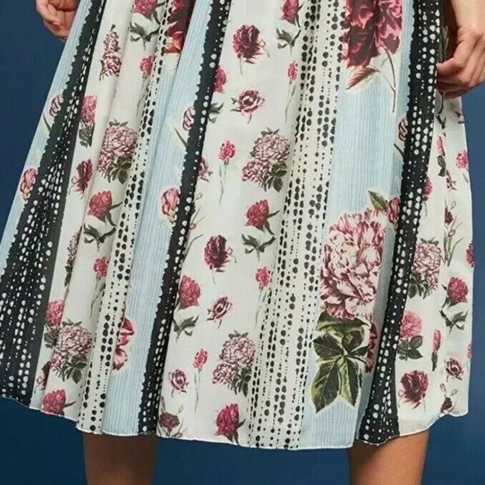 Anthropologie  Verb by Pallavi Singhee Condorcet Floral Skirt 14 NWT - Picture 3 of 5